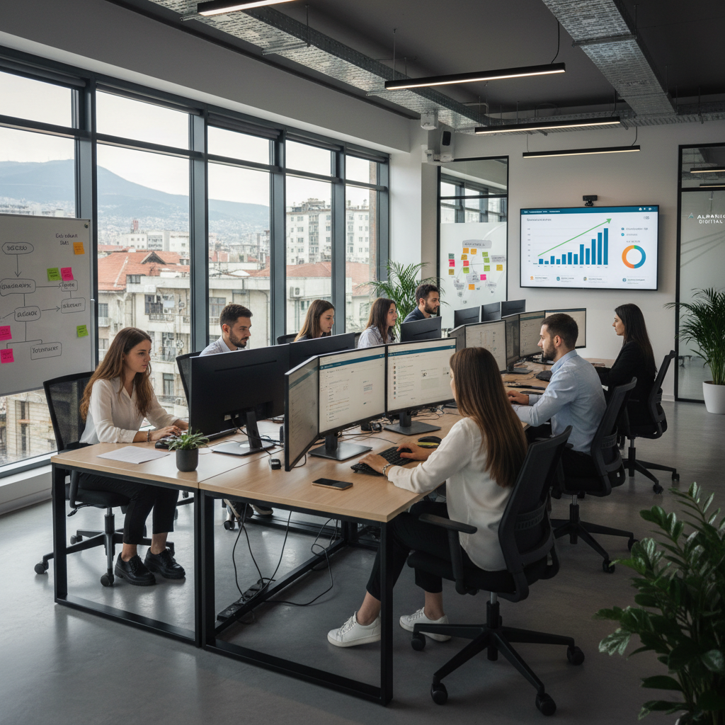 agjensi marketing në Tiranë duke punuar për rritje klientësh