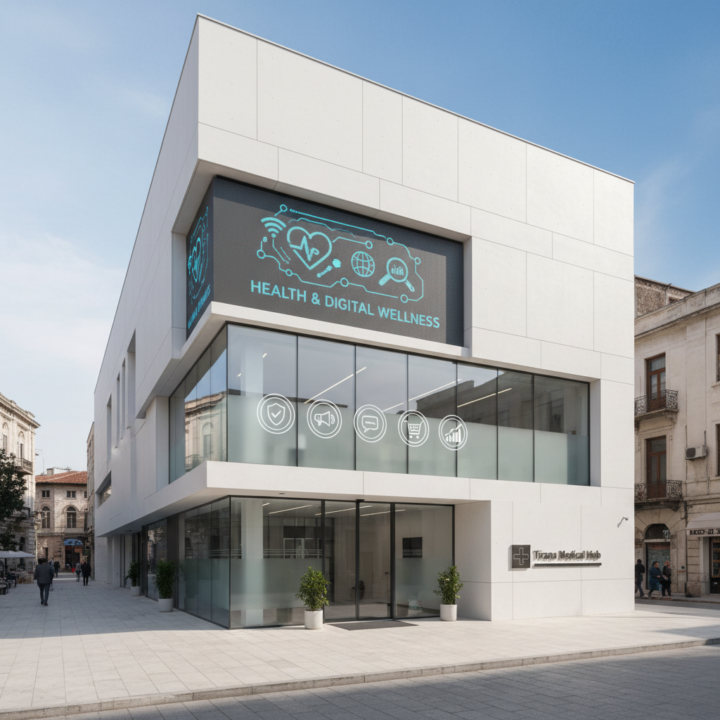 lead generation klinika mjekësore Tiranë